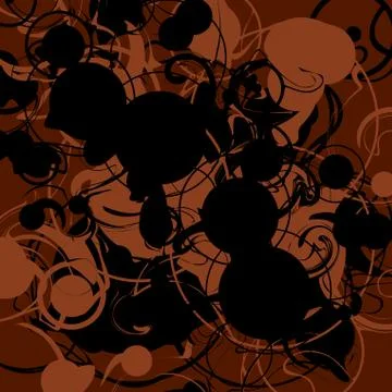 Oil swirl background Stock Illustration