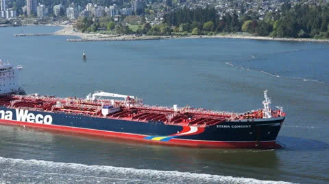 Oil Tanker Stock Footage 23163320