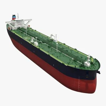 Oil Tanker Generic 3D Model