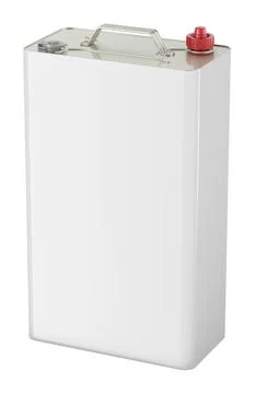 Oil tin can, 3D rendering Illustrazione stock