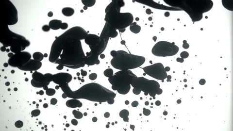 Oil in Water Stock Footage 76967737