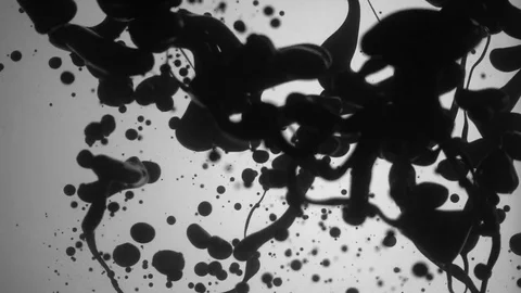 Oil in Water Stock Footage 76984223