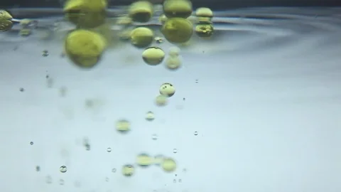 Oil in water Stock Footage 77909131
