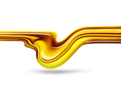Oil wave Stock Illustration