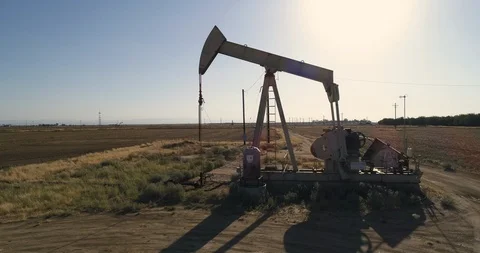 Oil Well Drilling Stock Footage 91704073