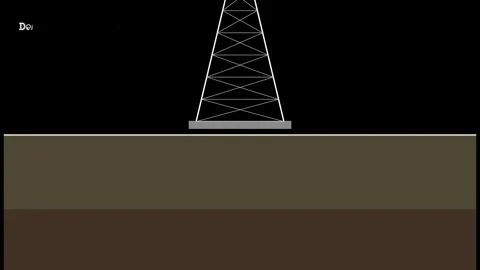 Oil Well Drilling Operation - From the rig floor to the reservoir Vídeos de archivo 340536236