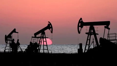 Oil work Stock Footage 79736593