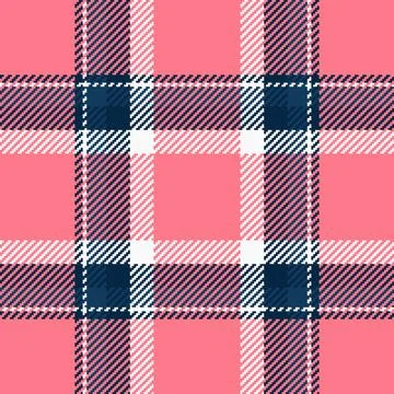 Oilcloth background textile pattern, kind check vector plaid. Indoor tartan.. Stock Illustration