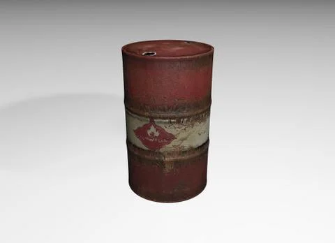 Oildrum Stock Illustration