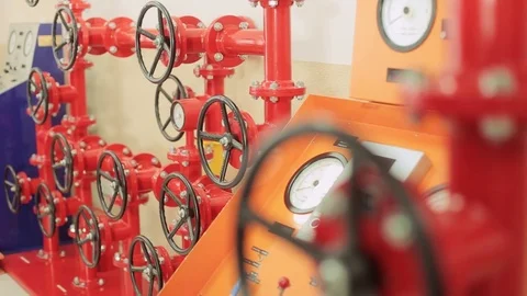 Oil,gas laboratory study Stock Footage 75307994