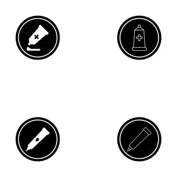 Ointment icon vector Stock Illustration