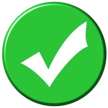 OK Button Stock Illustration