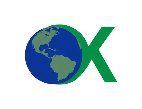 Ok earth sign Stock Illustration