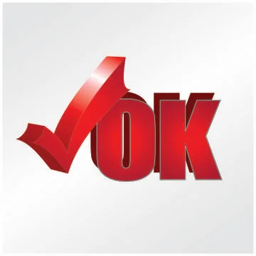 Ok icon 스톡 일러스트