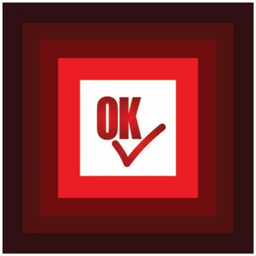 Ok icon 스톡 일러스트