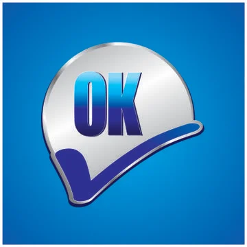 Ok icon 스톡 일러스트