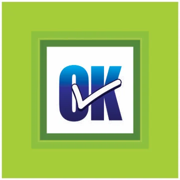 Ok icon Stockillustratie