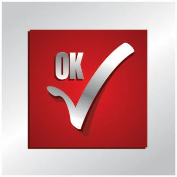 Ok icon 스톡 일러스트