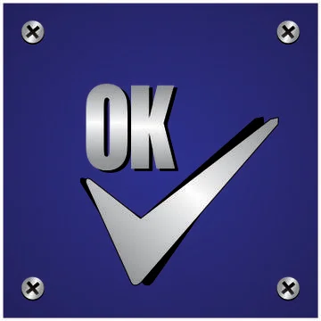 Ok icon 스톡 일러스트