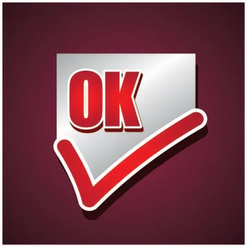 Ok icon Stockillustratie
