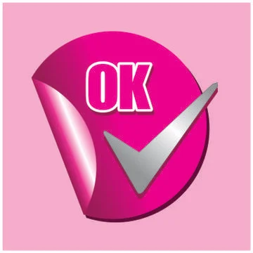 Ok icon Stockillustratie