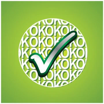 Ok icon Stockillustratie