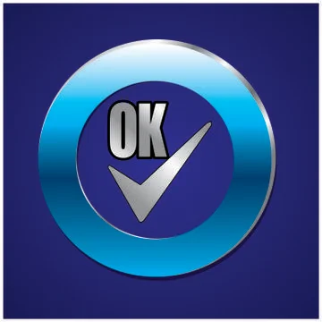Ok icon 스톡 일러스트