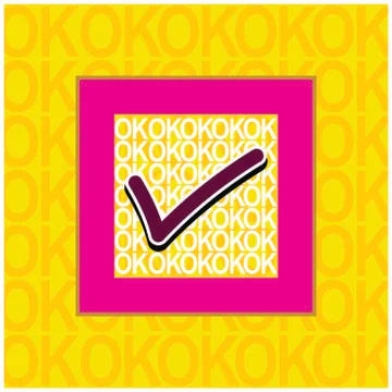 Ok icon Stockillustratie