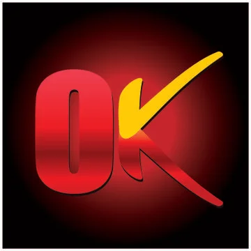 Ok icon 스톡 일러스트