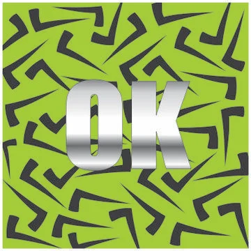 Ok icon Illustrazione stock