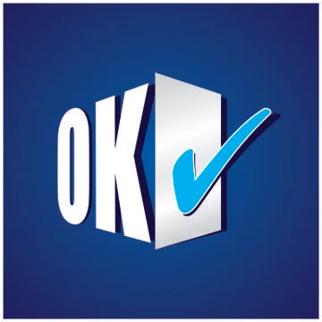 Ok icon Stockillustratie
