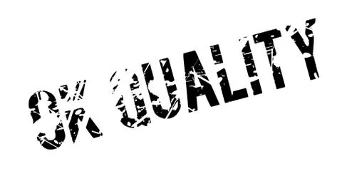 Ok Quality rubber stamp Ilustración de archivo