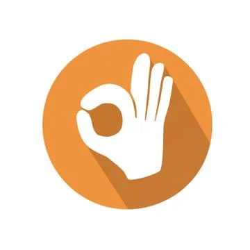 Ok sign Stock Illustration