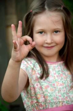 Ok sign Stock Photos