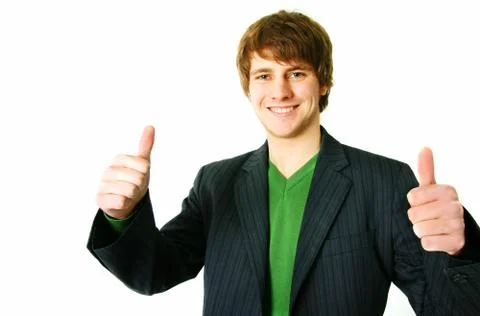 Ok thumbs up Stock Photos