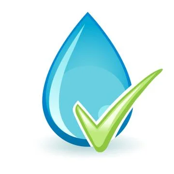 OK Water Stock Illustration