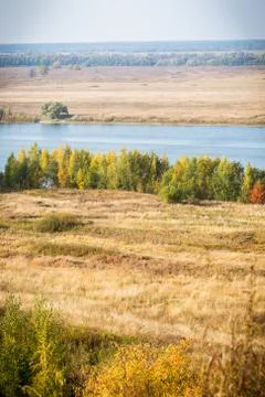 Oka river Stock Photos