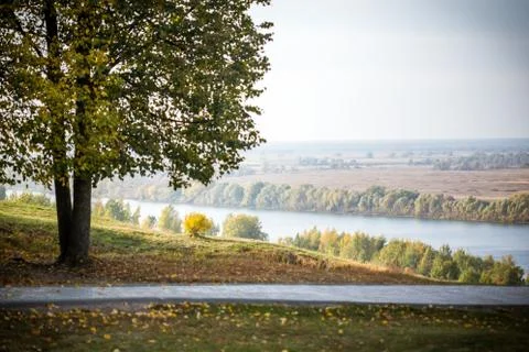 Oka river Stock Photos