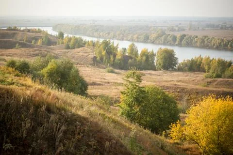 Oka river Stock Photos