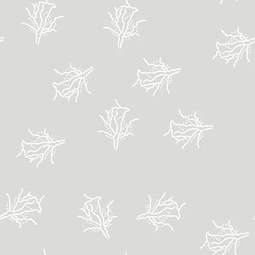 Okavango delta line seamless pattern Stock Illustration