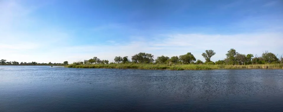 Okavango delta Stock Photos