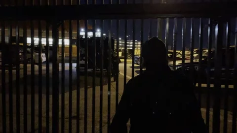 OKC County Jail Protest Closeup in Oklahoma March 28th 2021 Stock Footage 264180576