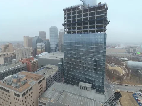 OKC Skyline Video stock 71378360