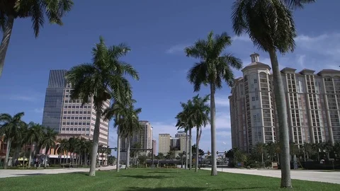Okeechobee Blvd, West Palm Beach, Florida 動画素材 108119434