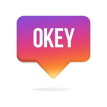 Okey Social Stock Illustration