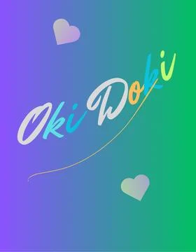 Oki Doki Stock Illustration