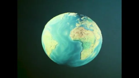 OKINAWA - 1975 - The connection between oceanography and predicting weather is Stock Footage 340589997