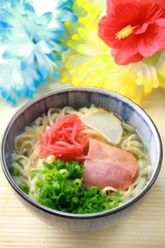 Okinawa soba Stock Photos