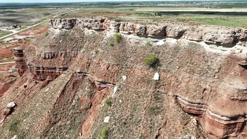 Oklahoma Bluffs3 Stock Footage 275399085
