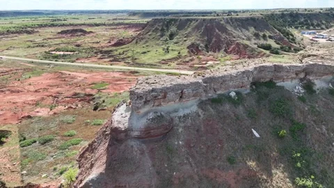 Oklahoma Bluffs6 Stock Footage 275399050